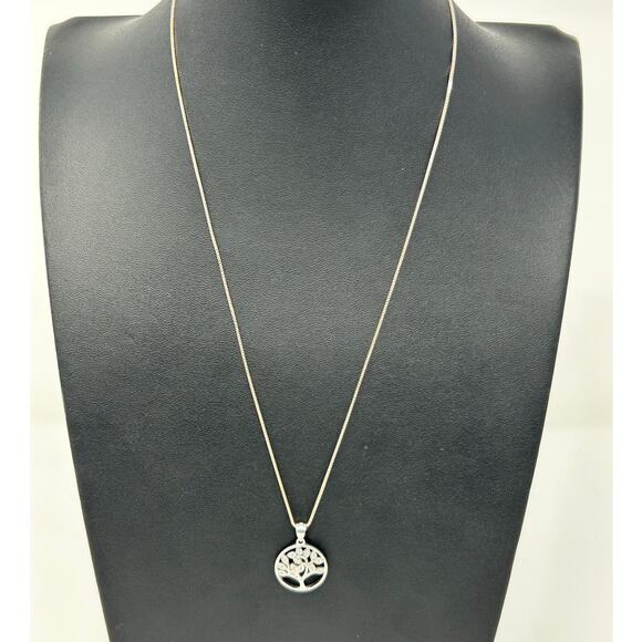 Marked 925 Tree of Life Necklace - Picture 1 of 9